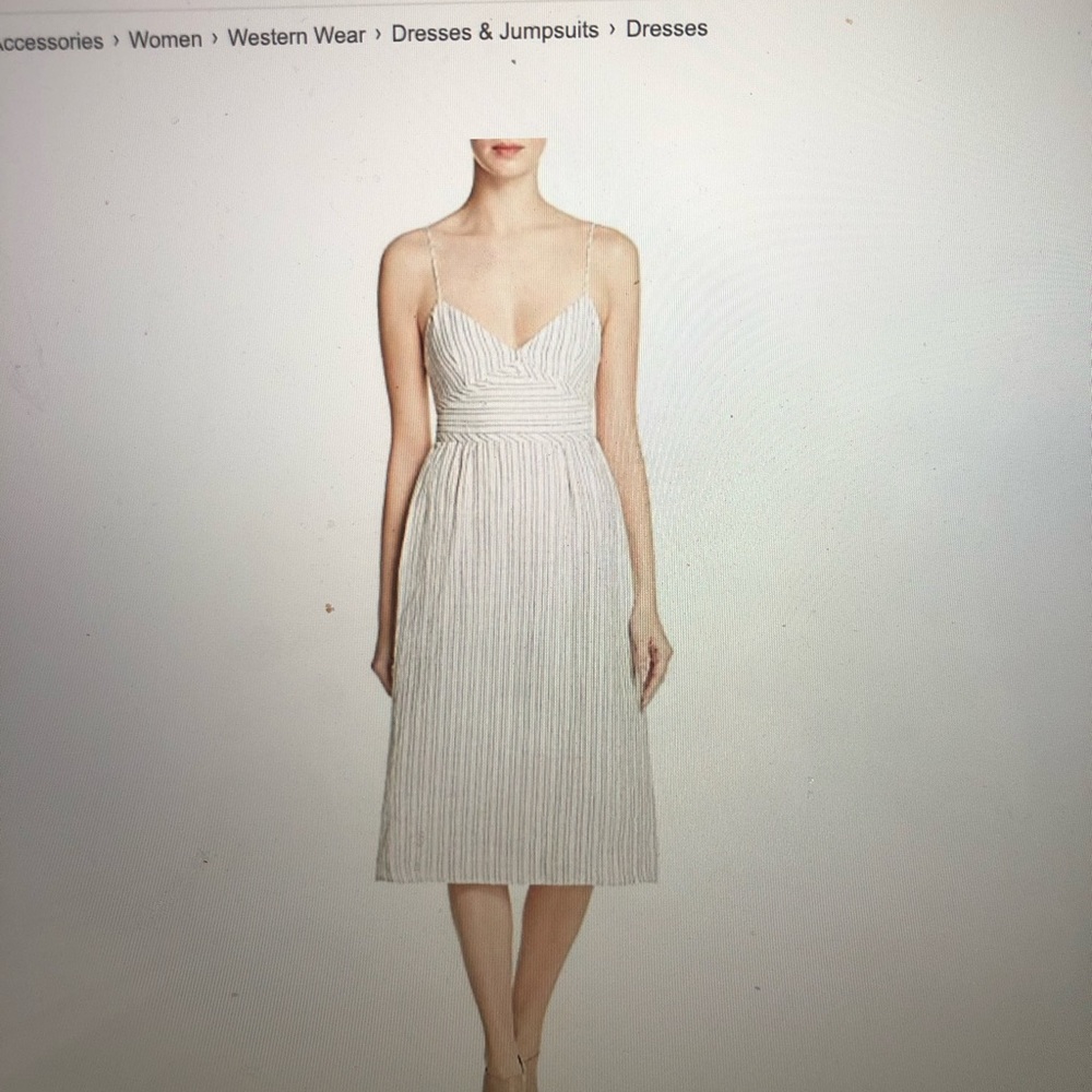 Theory linen dress size 2